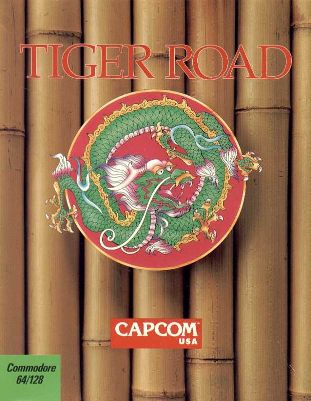 Tiger Road box art for TurboGrafx-16